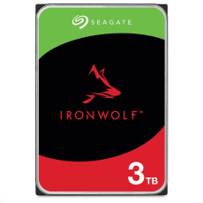 SEAGATE HDD 3TB IRONWOLF (NAS), 3.5", SATAIII, 5400 RPM, Cache 256MB SEAGATE HDD 3TB IRONWOLF (NAS), 3.5", SATAIII, 5400 RPM, Cache 256MB