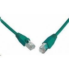 Solarix Patch kabel CAT5E SFTP PVC 1m zelený snag-proof C5E-315GR-1MB Solarix Patch kabel CAT5E SFTP PVC 1m zelený snag-proof C5E-315GR-1MB
