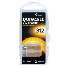Duracell DA 312 P6 Easy Tab