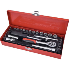 EXTOL PREMIUM 8818361 hlavice nástrčné, sada 30ks, 1/4", CrV EXTOL PREMIUM 8818361 hlavice nástrčné, sada 30ks, 1/4", CrV