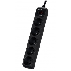 CyberPower Surge Buster™ 5 zásuvek, 1.8m, New CyberPower Surge Buster™ 5 zásuvek, 1.8m, New