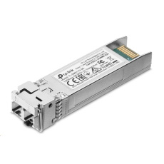 TP-Link SM5110-SR SFP+ optický modul MM (850nm), 10Gb/s, LC, 300m TP-Link SM5110-SR SFP+ optický modul MM (850nm), 10Gb/s, LC, 300m