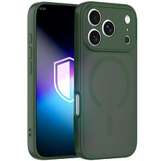 3mk ochranný kryt Misty MagCase Green pro Apple iPhone 17 Pro Max 3mk ochranný kryt Misty MagCase Green pro Apple iPhone 17 Pro Max
