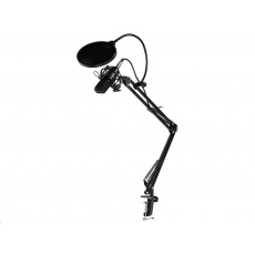 TRACER mikrofon Studio PRO, 3.5 jack, 2.5 m kabel, černá TRACER mikrofon Studio PRO, 3.5 jack, 2.5 m kabel, černá