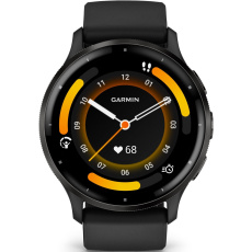 Garmin Venu® 3, Slate/Black, Silicone band, EU Garmin Venu® 3, Slate/Black, Silicone band, EU