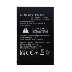 EVOLVEO originální baterie 1200 mAh pro EasyPhone LT EVOLVEO originální baterie 1200 mAh pro EasyPhone LT