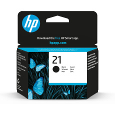 HP 21 Black Ink Cart, 5 ml, C9351AE (190 pages) HP 21 Black Ink Cart, 5 ml, C9351AE (190 pages)