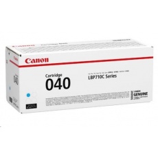 Canon TONER CRG-040C azurový pro i-SENSYS LBP710Cx, LBP712Cx, LBP7780Cx (5400 str.) Canon TONER CRG-040C azurový pro i-SENSYS LBP710Cx, LBP712Cx, LBP7780Cx (5400 str.)