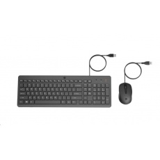 HP 150 Wired Mouse and Keyboard Combination - drátová klávesnice a myš HP 150 Wired Mouse and Keyboard Combination - drátová klávesnice a myš