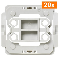 Homematic IP Adapter Berker B1, set 20ks Homematic IP Adapter Berker B1, set 20ks