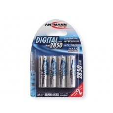 Baterie - Ansmann Mignon 4xAA Typ 2850 min 1,2V/2650 mAh DIGIT Baterie - Ansmann Mignon 4xAA Typ 2850 min 1,2V/2650 mAh DIGIT