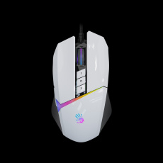 A4tech Bloody Myš W60 Max Activated, podsvícená herní myš, 12000 DPI, USB, Bílá A4tech Bloody Myš W60 Max Activated, podsvícená herní myš, 12000 DPI, USB, Bílá