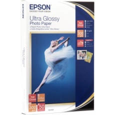 EPSON Paper Ultra Glossy Photo 10x15 (50 listů), 300g/m2 EPSON Paper Ultra Glossy Photo 10x15 (50 listů), 300g/m2