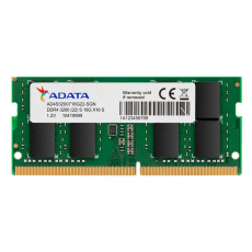 ADATA SODIMM DDR4 8GB 3200MHz 512x8, Premier Single Tray ADATA SODIMM DDR4 8GB 3200MHz 512x8, Premier Single Tray