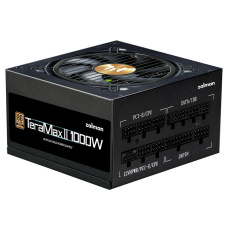 ZALMAN zdroj TeraMax II, 1000W, 120mm, 80Plus Gold, Plně Modulární, ATX 3.0, černá ZALMAN zdroj TeraMax II, 1000W, 120mm, 80Plus Gold, Plně Modulární, ATX 3.0, černá