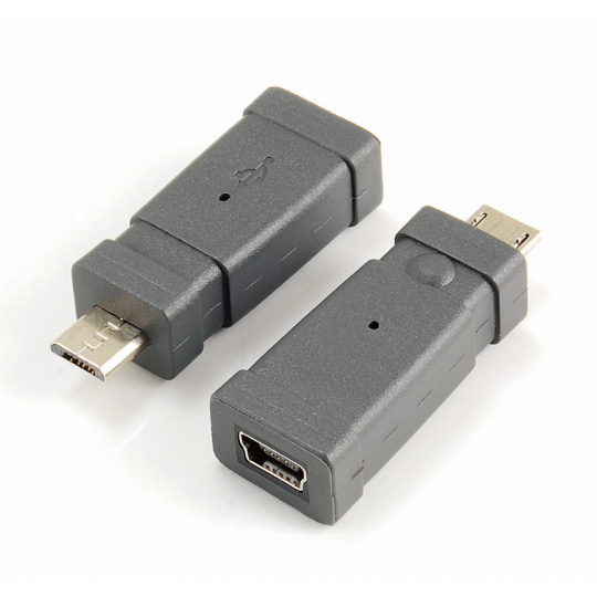 PremiumCord USB redukce Mini 5 PIN/female - Micro USB/male