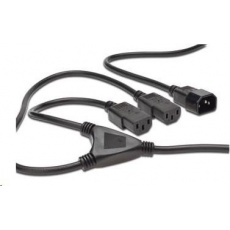PREMIUMCORD Kabel napájecí 230V prodlužovací Y - 1xM/2xF PREMIUMCORD Kabel napájecí 230V prodlužovací Y - 1xM/2xF