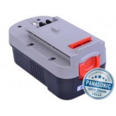 AVACOM baterie pro BLACK & DECKER A1718 Ni-MH 18V 3000mAh, články PANASONIC AVACOM baterie pro BLACK & DECKER A1718 Ni-MH 18V 3000mAh, články PANASONIC
