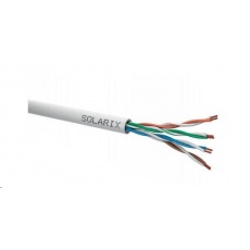 Instalační kabel Solarix UTP, Cat5E, licna, PVC, box 305m SXKL-5E-UTP-PVC-GY Instalační kabel Solarix UTP, Cat5E, licna, PVC, box 305m SXKL-5E-UTP-PVC-GY