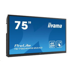 iiyama ProLite TE7504MIS-B2AG, 190.5 cm (75''), infrared, 4K, black, Android iiyama ProLite TE7504MIS-B2AG, 190.5 cm (75''), infrared, 4K, black, Android