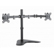 CONNECT IT TwinArm stolní držák na 2 monitory, ČERNÝ CONNECT IT TwinArm stolní držák na 2 monitory, ČERNÝ