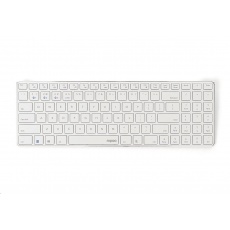 RAPOO klávesnice E9100M, bezdrátová, Ultra-slim, CZ/SK, bílá RAPOO klávesnice E9100M, bezdrátová, Ultra-slim, CZ/SK, bílá