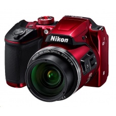 Nikon kompakt Coolpix B500, 16MPix, 40x zoom - červený Nikon kompakt Coolpix B500, 16MPix, 40x zoom - červený