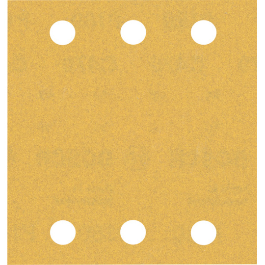 Bosch brusné papíry EXPERT C470 se 6 otvory pro vibrační brusky 115 × 107 mm, P180, 10 ks