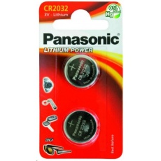 PANASONIC Lithiová baterie (knoflíková) CR-2032EL/2B 3V (Blistr 2ks) PANASONIC Lithiová baterie (knoflíková) CR-2032EL/2B 3V (Blistr 2ks)