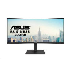 ASUS LCD 34" VA34VCPSR Docking Monitor, WQHD, 1500R Curvature, PD 96W, RJ45, USB hub, Low Blue Light, Flicker Free ASUS LCD 34" VA34VCPSR Docking Monitor, WQHD, 1500R Curvature, PD 96W, RJ45, USB hub, Low Blue Light, Flicker Free