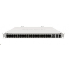 MikroTik Cloud Router Switch CRS354-48G-4S+2Q+RM, 650MHz CPU, 64MB, 1x10/100, 48xGLAN, 4xSFP+, 2xQSFP, vč. L5 MikroTik Cloud Router Switch CRS354-48G-4S+2Q+RM, 650MHz CPU, 64MB, 1x10/100, 48xGLAN, 4xSFP+, 2xQSFP, vč. L5