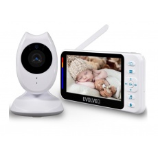 EVOLVEO Baby Monitor N4, HD LCD displej, IR přísvit, uspávací režim EVOLVEO Baby Monitor N4, HD LCD displej, IR přísvit, uspávací režim