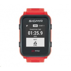 Sigma pulsmetr iD.TRI Set neon červená Sigma pulsmetr iD.TRI Set neon červená