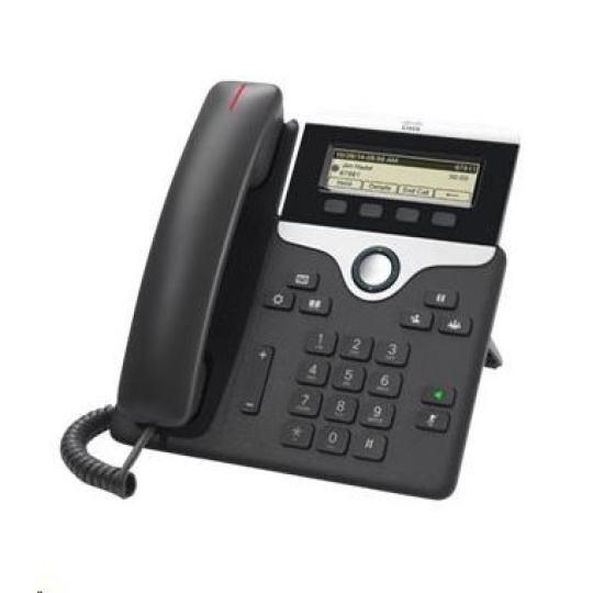BAZAR - Cisco CP-7811-3PCC-K9=, VoIP telefon, 1line, 2x10/100, displej, PoE - Rozbaleno (Komplet)