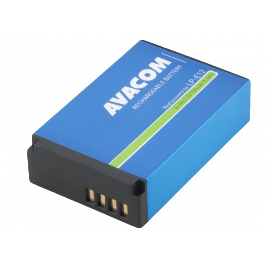 AVACOM Canon LP-E12 Li-Ion 7.2V 750mAh 5.4Wh