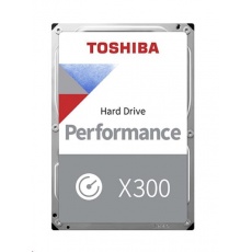 TOSHIBA HDD X300 4TB, SATA III, 7200 rpm, 256MB cache, 3,5", BULK