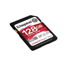 Kingston SDXC karta 128GB Canvas React Plus, UHS-II, U3, V60, R:280/W:100MB/s Kingston SDXC karta 128GB Canvas React Plus, UHS-II, U3, V60, R:280/W:100MB/s
