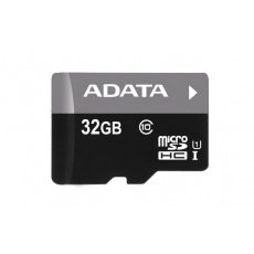 ADATA MicroSDHC karta 32GB UHS-I Class 10 + SD adaptér, Premier ADATA MicroSDHC karta 32GB UHS-I Class 10 + SD adaptér, Premier