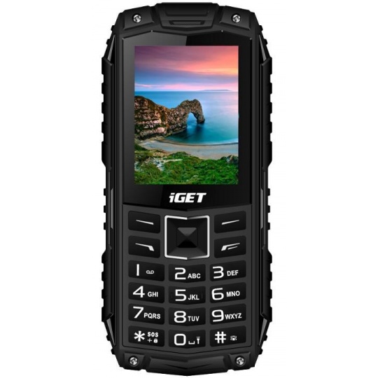 iGET Defender D10, Dual SIM, Black