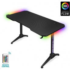 CONNECT IT NEO+ herní stůl s RGB podsvícením, černá CONNECT IT NEO+ herní stůl s RGB podsvícením, černá