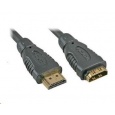 PREMIUMCORD Kabel prodlužovací HDMI - HDMI 3m, zlacené konektory