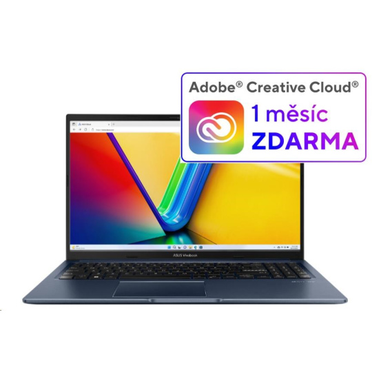ASUS NTB Vivobook 15 (M1502YA-NJ586W), R7-5825U, 15.6" 1920 x 1080, 16GB, 1TB SSD, Radeon, W11 Home, Blue