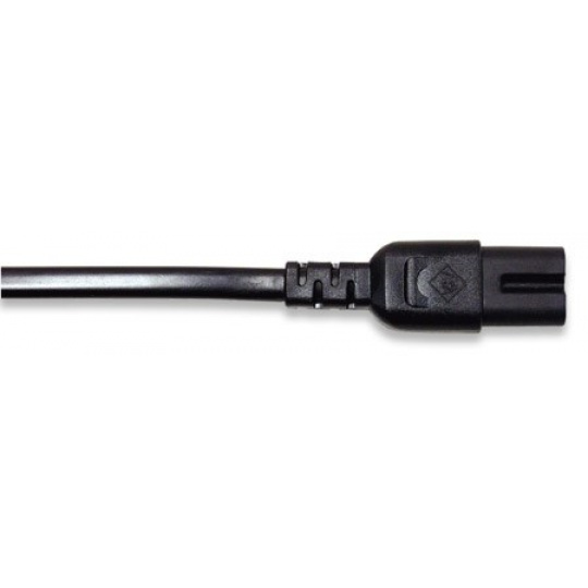 MANHATTAN kabel napájecí CEE 7/16 Male to C7 Female ("Euro 8"), 1.8 m (6 ft.), Black