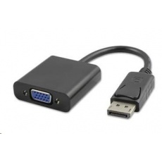 PREMIUMCORD Redukce DisplayPort - VGA 15cm (M/F, černá) PREMIUMCORD Redukce DisplayPort - VGA 15cm (M/F, černá)