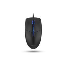 A4tech N-530S, podsvícená kancelářská myš, 1200 DPI, USB, černá A4tech N-530S, podsvícená kancelářská myš, 1200 DPI, USB, černá