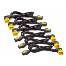 APC Power Cord Kit (6 ks), Locking, C19 to C20, (90°), 0.6m APC Power Cord Kit (6 ks), Locking, C19 to C20, (90°), 0.6m