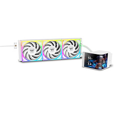 THERMALTAKE Vodní chladič MAGCurve 360 Ultra Snow Edition, 3x120mm ARGB, bílá THERMALTAKE Vodní chladič MAGCurve 360 Ultra Snow Edition, 3x120mm ARGB, bílá