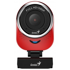 GENIUS webkamera QCam 6000/ červená/ Full HD 1080P/ USB2.0/ mikrofon GENIUS webkamera QCam 6000/ červená/ Full HD 1080P/ USB2.0/ mikrofon