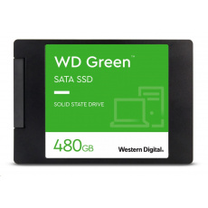 WD GREEN SSD 3D NAND WDS480G3G0A 480GB SATA/600, (R:500, W:400MB/s), 2.5" WD GREEN SSD 3D NAND WDS480G3G0A 480GB SATA/600, (R:500, W:400MB/s), 2.5"