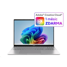 ASUS NTB Vivobook S 16 (S3607QA-PL019W), QS X1E-26-100, 16" 2560 x 1600, 16GB, 1TB SSD, Adreno, W11 Home, Silver ASUS NTB Vivobook S 16 (S3607QA-PL019W), QS X1E-26-100, 16" 2560 x 1600, 16GB, 1TB SSD, Adreno, W11 Home, Silver